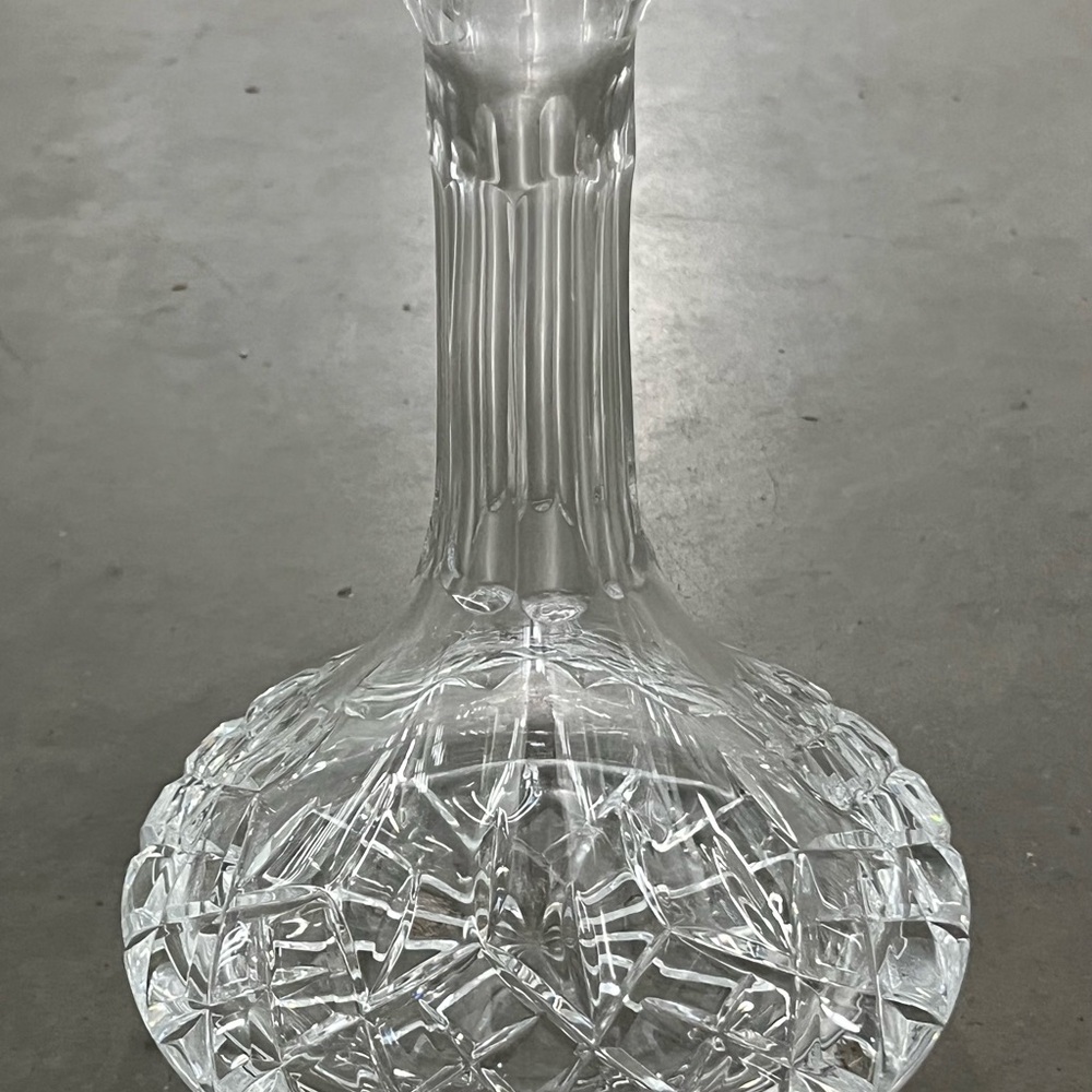 Galway Irish Crystal Ships Decanter - Made in Ireland